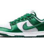 Nike Dunk Low Satin Green authentique