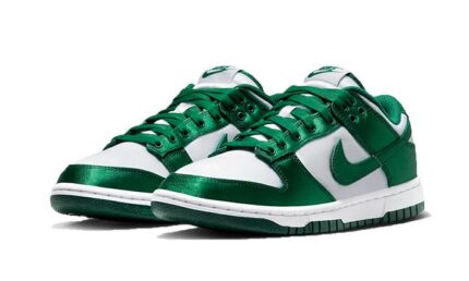Nike Dunk Low Satin Green - vue 2