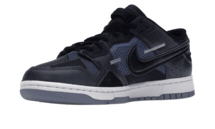 Nike Dunk Low Scrap Black Navy - vue 2