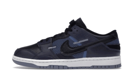 Nike Dunk Low Scrap Black Navy authentique