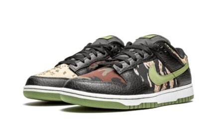 Nike Dunk Low SE Black Multi-Camo (Crazy Camo) - vue 2