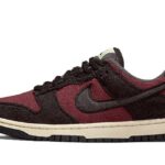 Nike Dunk Low SE Fleece Burgundy Crush authentique