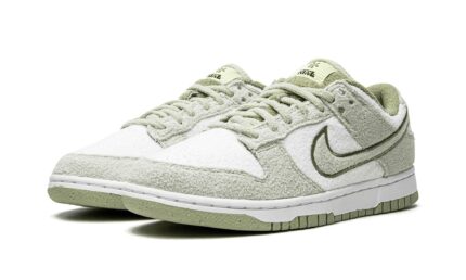 Nike Dunk Low SE Fleece Green - vue 2