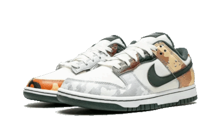 Nike Dunk Low SE Multi-Camo - vue 2