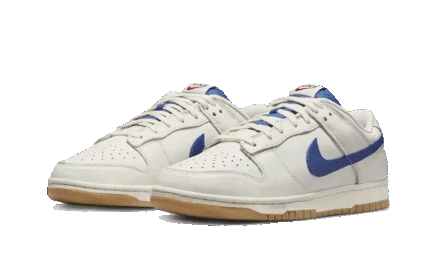 Nike Dunk Low SE Sail Dark Marina Blue - vue 2
