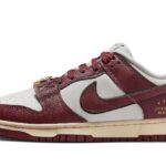 Nike Dunk Low SE Sail Team Red authentique