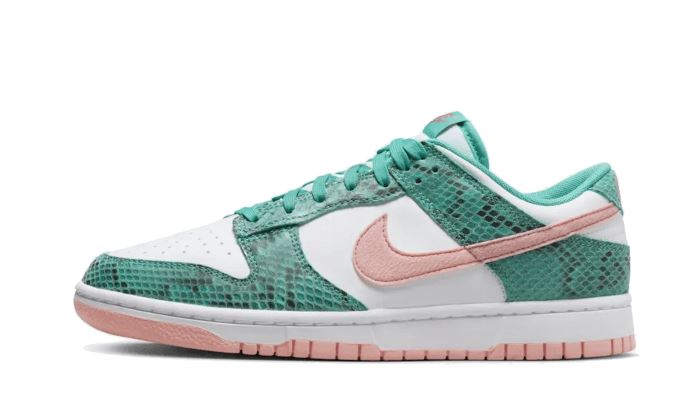 nike-dunk-low-snakeskin-washed-teal-bleached-coral-325221 Nike Dunk Low Snakeskin Washed Teal Bleached Coral authentique