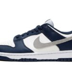 Nike Dunk Low Summit White Midnight Navy authentique