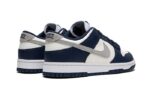 Nike Dunk Low Summit White Midnight Navy - vue 2