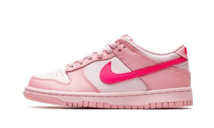 Nike Dunk Low Triple Pink (Barbie) authentique