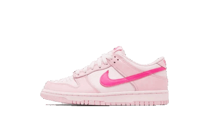 Nike Dunk Low Triple Pink Enfant (PS) authentique