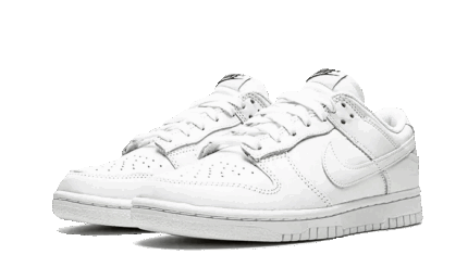 Nike Dunk Low Triple White (2021) - vue 2