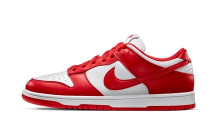 Nike Dunk Low University Red authentique