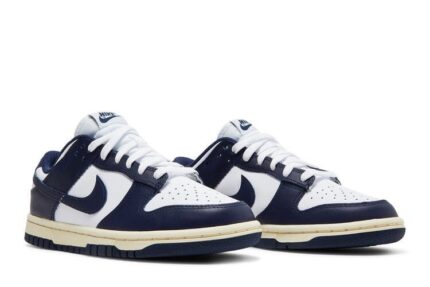 Nike Dunk Low Vintage Navy - vue 2