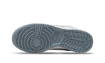 Nike Dunk Low White Blue Airbrush - vue 3