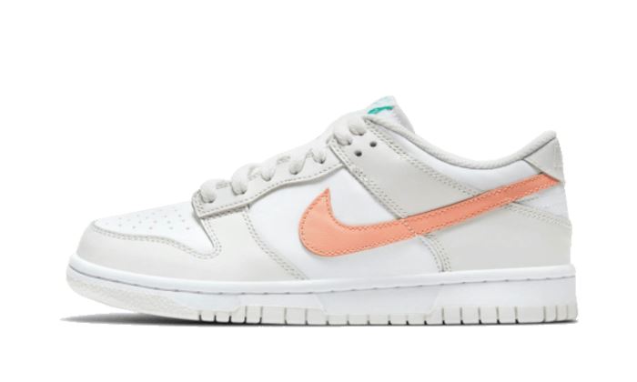 nike-dunk-low-white-bone-peach-aqua-492300 Nike Dunk Low White Bone Peach Aqua authentique
