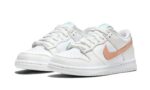 Nike Dunk Low White Bone Peach Aqua - vue 2