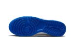 Nike Dunk Low White Hyper Royal - vue 3