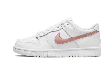 Nike Dunk Low White Pink authentique