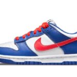 Nike Dunk Low White Royal Red authentique