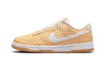 Nike Dunk Low Yellow Gingham authentique