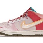 Nike Dunk Mid Social Status Free Lunch Strawberry Milk authentique