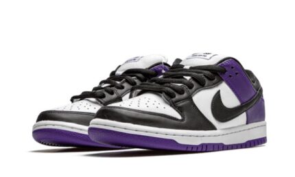 Nike Dunk SB Low Court Purple - vue 2