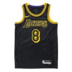 Nike Kobe Mamba Mentality Los Angeles Lakers City Edition Swingman Jersey (FW23) Black authentique