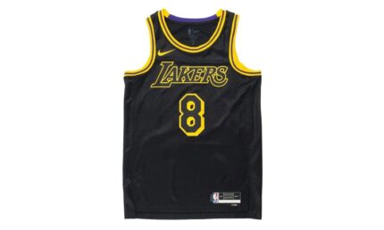 Nike Kobe Mamba Mentality Los Angeles Lakers City Edition Swingman Jersey (FW23) Black authentique