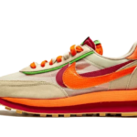 Nike LD Waffle Sacai Clot Kiss Of Death Net Orange Blaze authentique