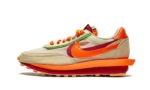 Nike LD Waffle Sacai Clot Kiss Of Death Net Orange Blaze authentique