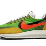 Nike LD Waffle Sacai Green Multi authentique