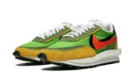 Nike LD Waffle Sacai Green Multi - vue 2