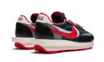 Nike LD Waffle Sacai Undercover Midnight Spruce University Red - vue 3