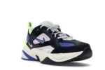 Nike M2K Tekno Black Royal Volt - vue 2
