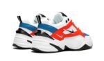 Nike M2K Tekno White Black Orange - vue 3