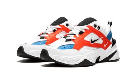 Nike M2K Tekno White Black Orange - vue 2