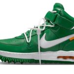 Nike Off-White Air Force 1 Mid SP Pine Green authentique