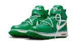 Nike Off-White Air Force 1 Mid SP Pine Green - vue 2