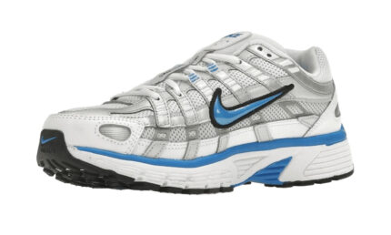 Nike P-6000 Metallic Platinum Photo Blue - vue 2