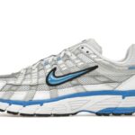 Nike P-6000 Metallic Platinum Photo Blue authentique