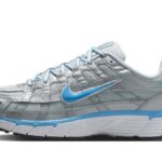 Nike P-6000 Metallic Platinum Pure Platinum Metallic Silver University Blue authentique