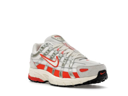 Nike P-6000 Sail Pale Ivory Light Bone Picante Red - vue 2