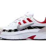 Nike P-6000 White University Red authentique