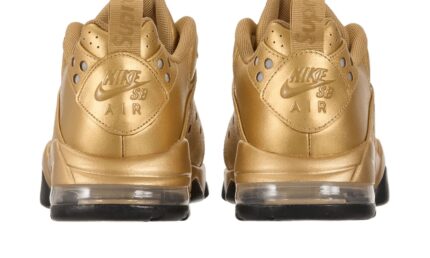 Nike SB Air Max 2 CB '94 Low Supreme Metallic Gold - vue 2