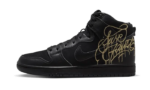Nike SB Dunk High FAUST Black Gold authentique