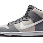Nike SB Dunk High Medium Grey Pink authentique