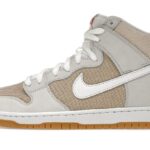 Nike SB Dunk High Pro ISO Orange Label Unbleached Natural authentique
