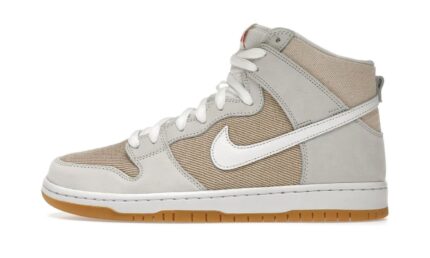 Nike SB Dunk High Pro ISO Orange Label Unbleached Natural authentique