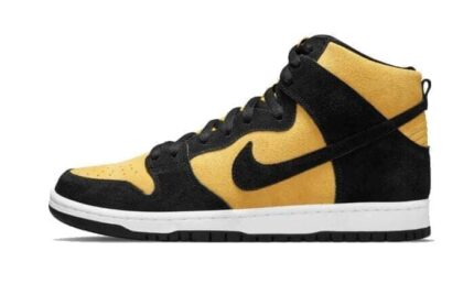 Nike SB Dunk High Pro Maize and Black authentique